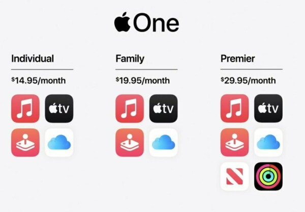 Apple представила единую подписку на свои сервисы Apple One Apple представила единую подписку на свои сервисы Apple One